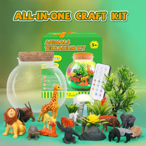 Animal Terrarium Crafts Kit for Kids