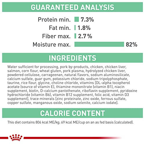Feline Care Nutrition Digestive Care Adult Loaf in Sauce Cat Food (3 Ounce (Pack of 24))
