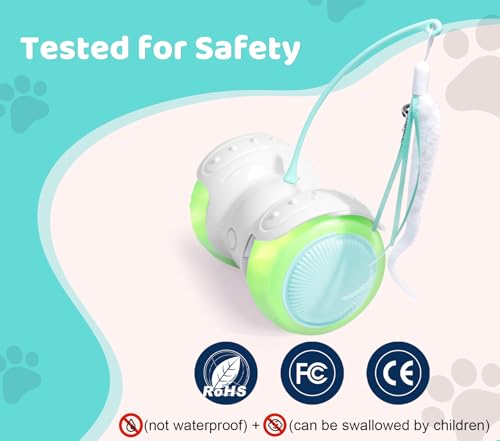 Remote Control Cat Toy with Auto Mode