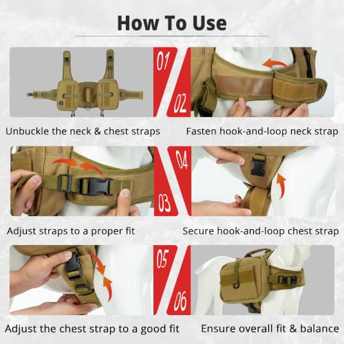 Dog Backpack & Saddle Bag (Brown)