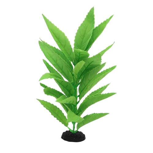 2 Pack 12 Inch Aquarium Silk Aquarium Plants (Green a / 12 Inch)