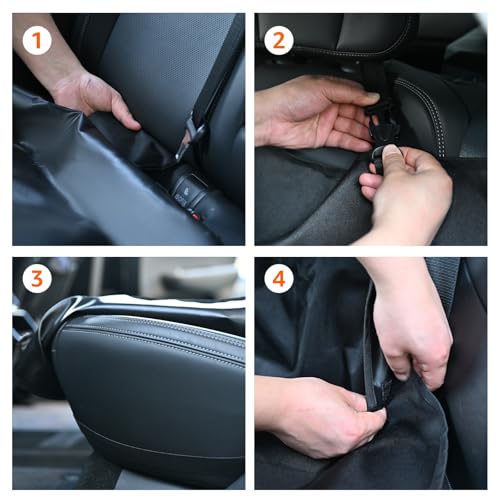Waterproof Dog Car Seat Cover (Bench Seat)
