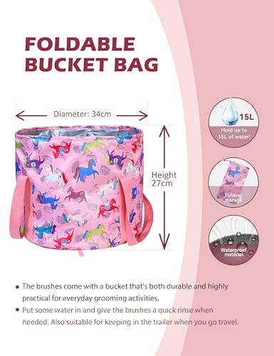 Horse Grooming Kit (Pink)