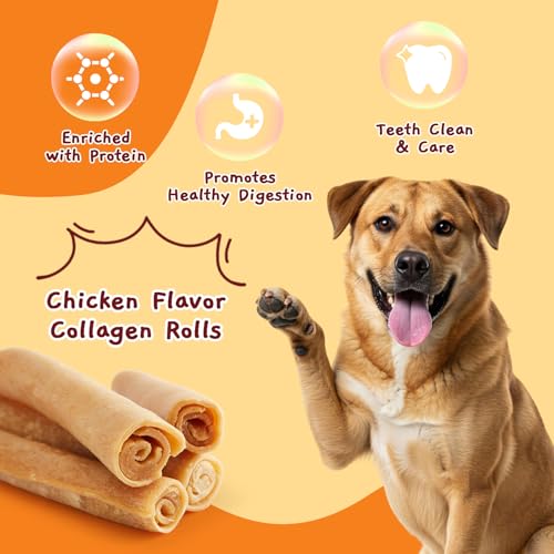 7 Inch Chicken Collagen Rolls