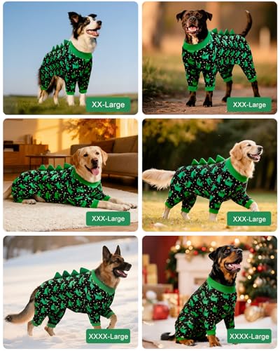 Dinosaur Costume Dog Pajamas (XX-Large / Dinos#9)