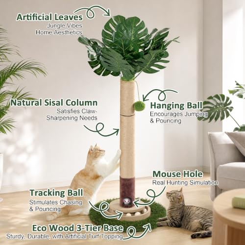 43" Cat Scratching Post