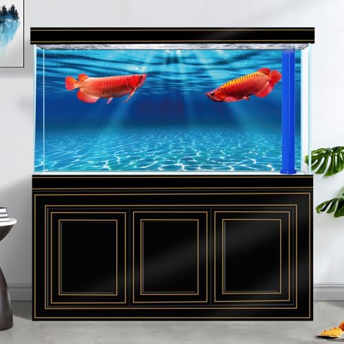 Natural Undersea Aquarium Background (36X18in/90X45cm / Ocean)
