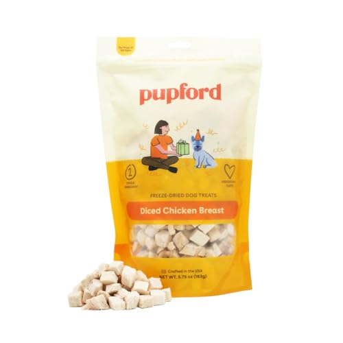 Freeze Dried Chicken Breast Treats for Dogs & Puppies (3 Ounce (Pack of 1))