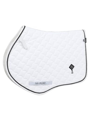 Close Contact Saddle Pad for Horses (White)