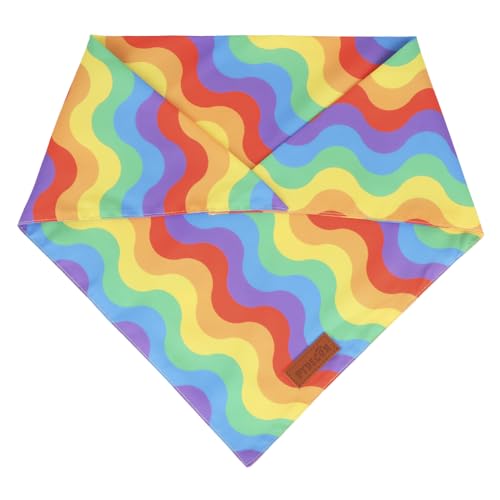 Rainbow Dog Bandanas (Small / Rainbow)