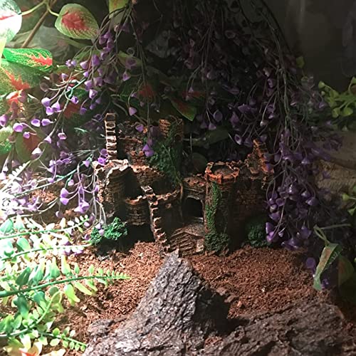 Bearded Dragon Tank Castle Decorations