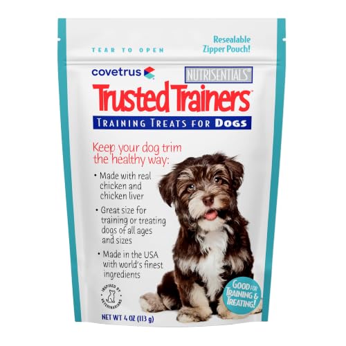 NutriSentials Trusted Trainers Soft Dog Training Treats (4 Ounce (Pack of 3))