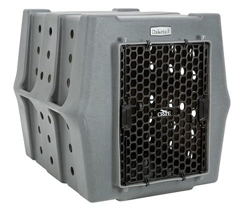 Dakota 283 Canine Rough and Tough Economy Dog Crate (Medium / Dark Granite)