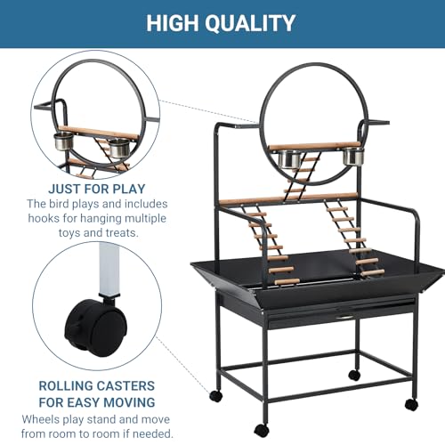Bird Playstand (66‘’ H)