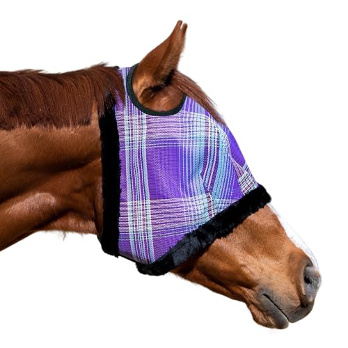 Kensington UV Fly Mask with Fleece Trim (2017-Lavender Mint)