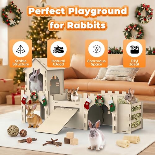 Large Bunny House and Hideouts