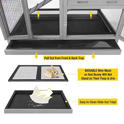 Rabbit Hutch Indoor Rabbit Cage