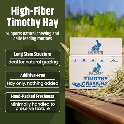 2nd Cutting Timothy Hay for Rabbits (16 Pound (Pack of 1))