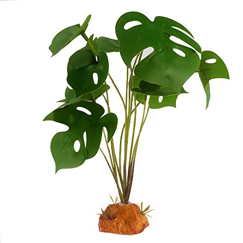Reptile Artificial Plants (A-monstera)
