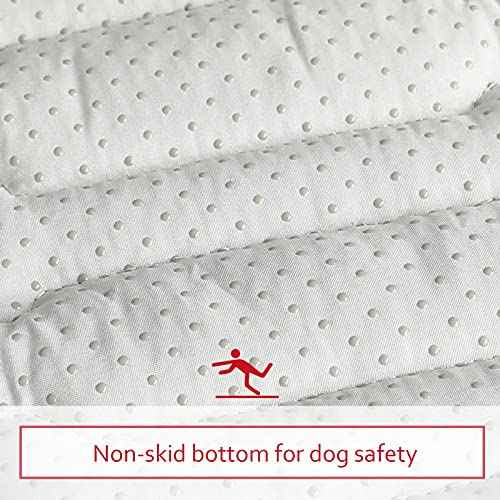 Dog Crate Mat (Large 36"X23" / Black)