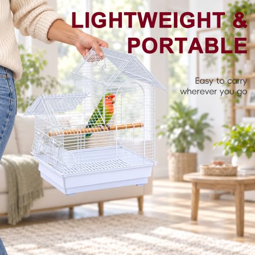 Small Bird Cage (14.5"L x 13.3"W x 16.5"H)