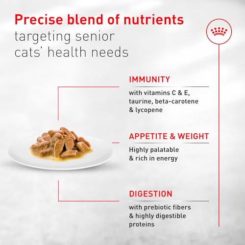 Feline Health Nutrition Aging 11+ Wet Cat Food for Seniors (3 Ounce (Pack of 6) / Aging 11+)