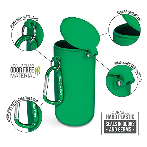 Doo Tube Reusable Dog Waste Carrier (XLarge / Green)