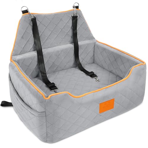Dog Car Seat for Large (Gray)