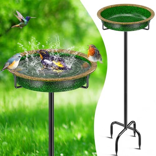 Birdbaths for Outdoors (Green)