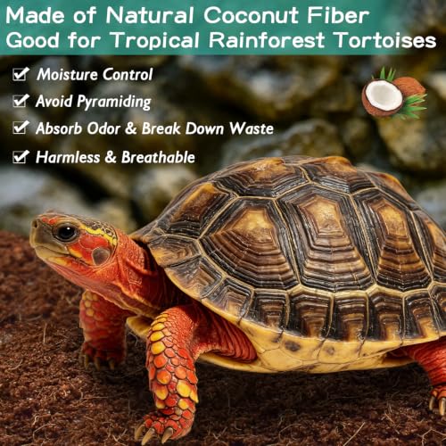 2 Pack Compressed Coconut Fiber Substrate for Reptiles (2 pack)