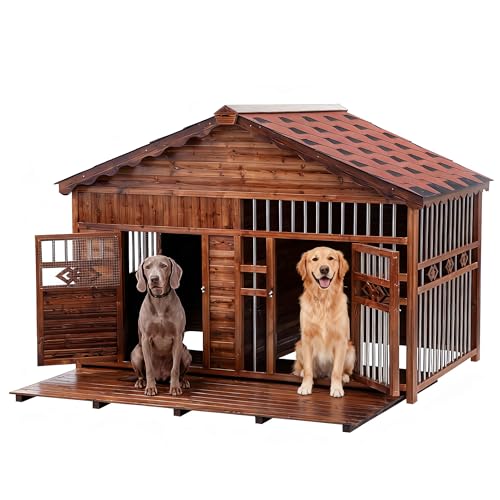 Luxury Dog House (Wood-Style2 / 2XL)