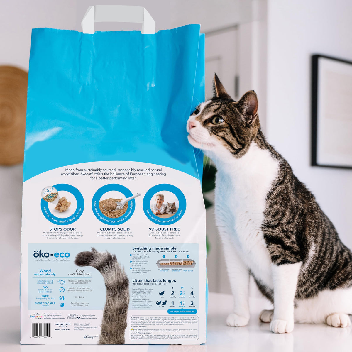 Original Natural Wood Clumping Cat Litter (18.8 lbs / Original)