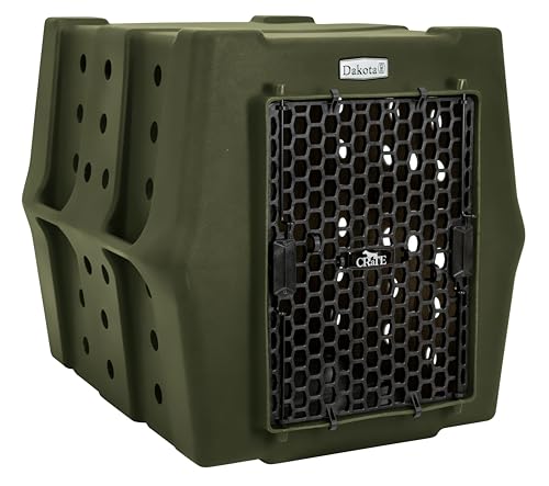 Dakota 283 Canine Rough and Tough Economy Dog Crate (Medium / Olive)