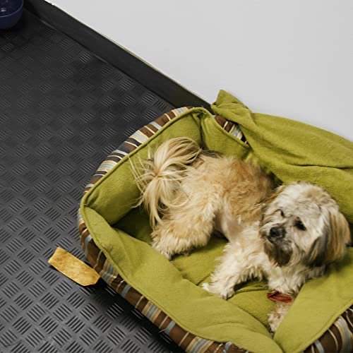 Diamond Grip Floor Mat (2mm x 4 x 6-Feet / Dark Grey)
