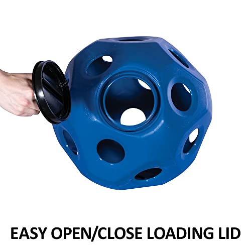 Slow Feed Hay Ball Feeder for Horses (Red)