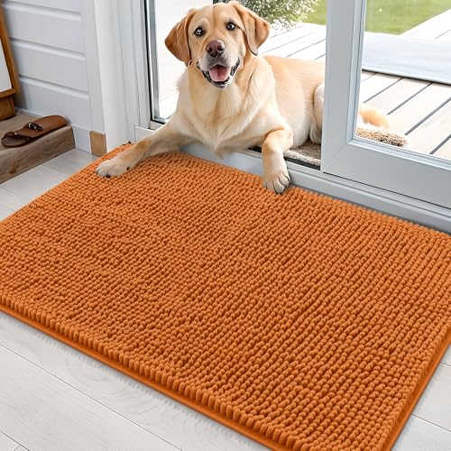 Dog Door Mat for Muddy Paws 35x24 (Clay / 35" X 24")