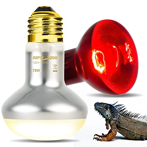 75W Reptile Heat Lamp Bulb (Day & Night Heat Lamp)