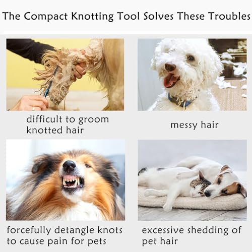 5Pcs Knotting Comb for Cats