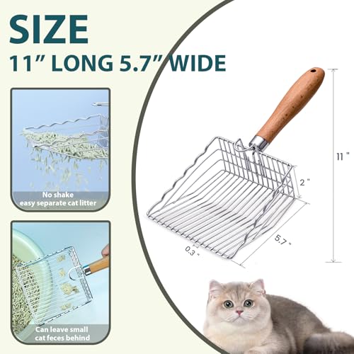 Cat Litter Scoop (5.5"Handle)