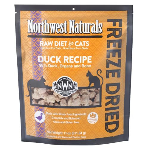 Freeze Dried Duck Cat & Kitten Food (11 Ounce (Pack of 1))