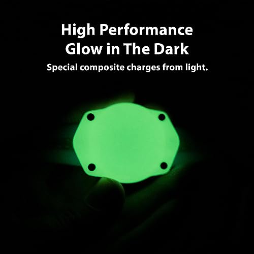 AirTag Dog Collar Holder (2 Pack (Glow in the Dark))