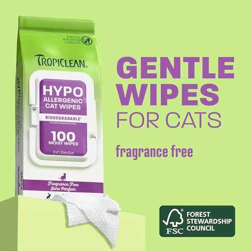 Hypoallergenic Cat Wipes