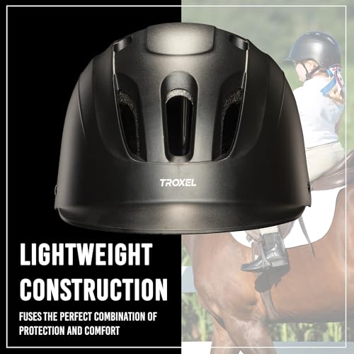 Sport 2.0 Injection Molded Horse Riding Helmet (Black / X-Large)
