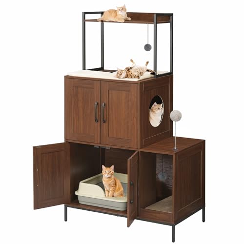 Litter Box Enclosure (Walnut)