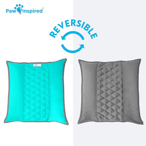 Snuggle Bunny Bolster Bed (Gray/Green)