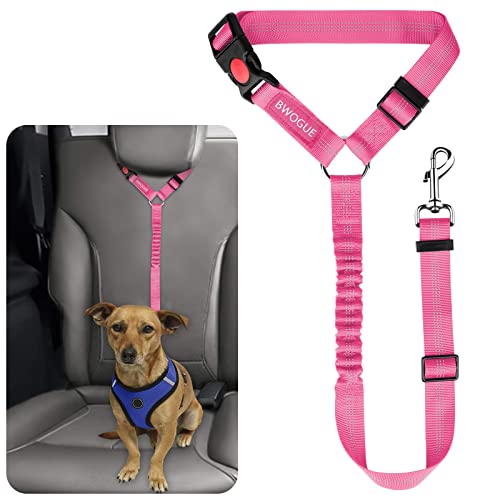 Dog Seat Belt for Car (Pink)