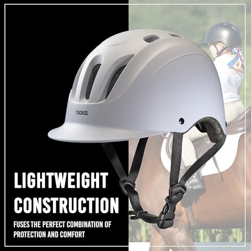 Sport 2.0 Injection Molded Horse Riding Helmet (White / Small)