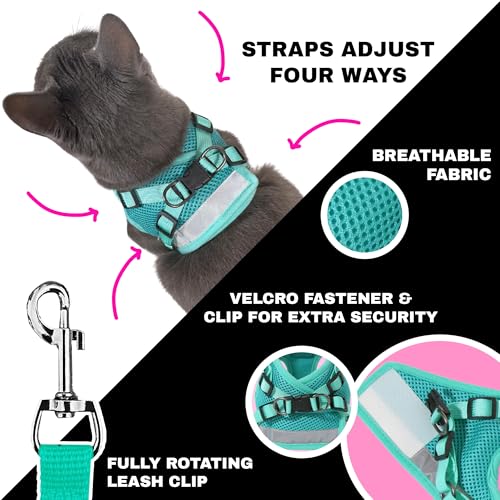 Travel Cat x Jackson Galaxy Harness and Leash Set (Extra Small)