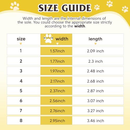 Dog Shoes for Large Medium Small Dog