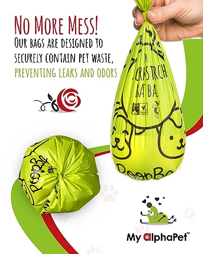 Compostable Dog Poop Bags (1 Count (Pack of 240) / Unscented Green)